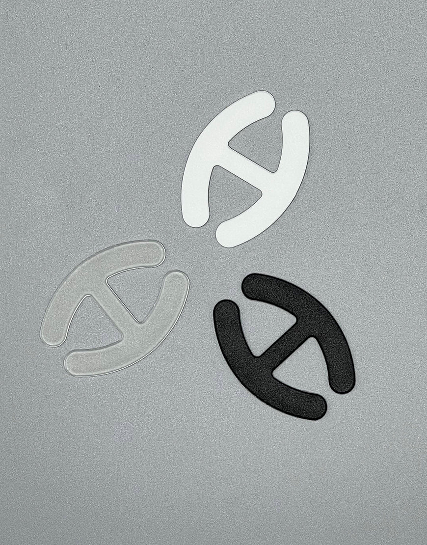 Pack of 3 bra strap clips for racerback, more support &amp; cleavage – H-shaped