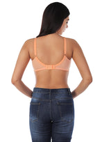 Übergrößen-BH aus weicher Baumwolle – Lachsfarben