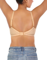 Double-layered nursing bra without underwire – skin-colored