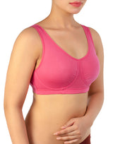 Double-layered modal bra for home, pregnancy, and sleep – Georgia Peach