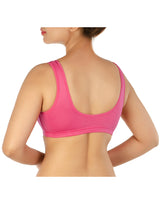 Double-layered modal bra for home, pregnancy, and sleep – Georgia Peach