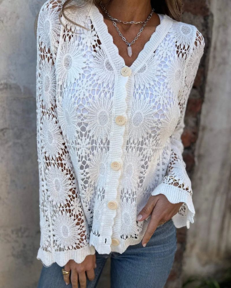 Liora Petal Cardigan