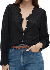 Soleil lace blouse