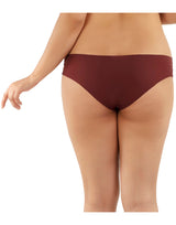 LOSHA NO-PANTY-LINES LASER-CUT BIKINI BRIEFS – SUN-DRIED TOMATO