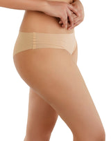 LOSHA NO-PANTY-LINES LASER CUT BIKINI BRIEFS – CREAM