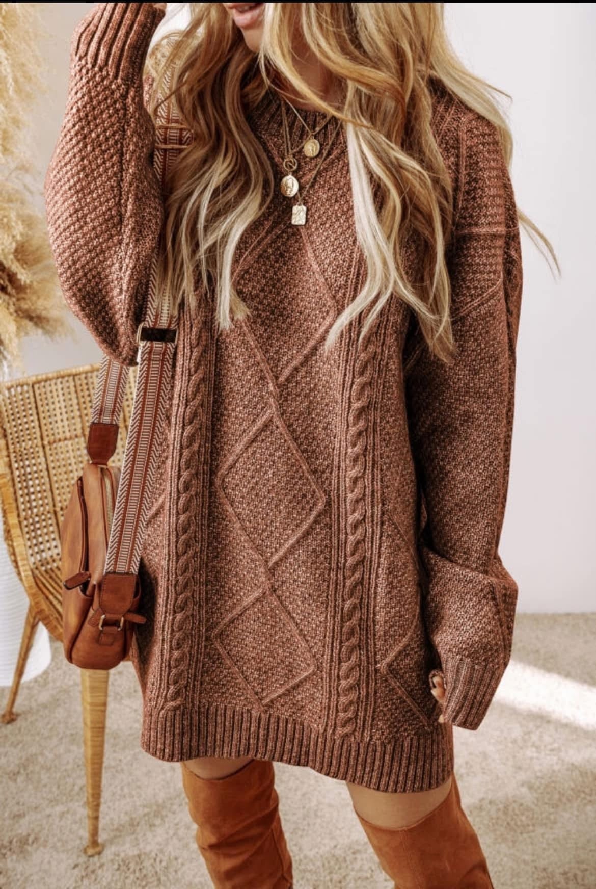 Dunes™ Strickpullover-Kleid