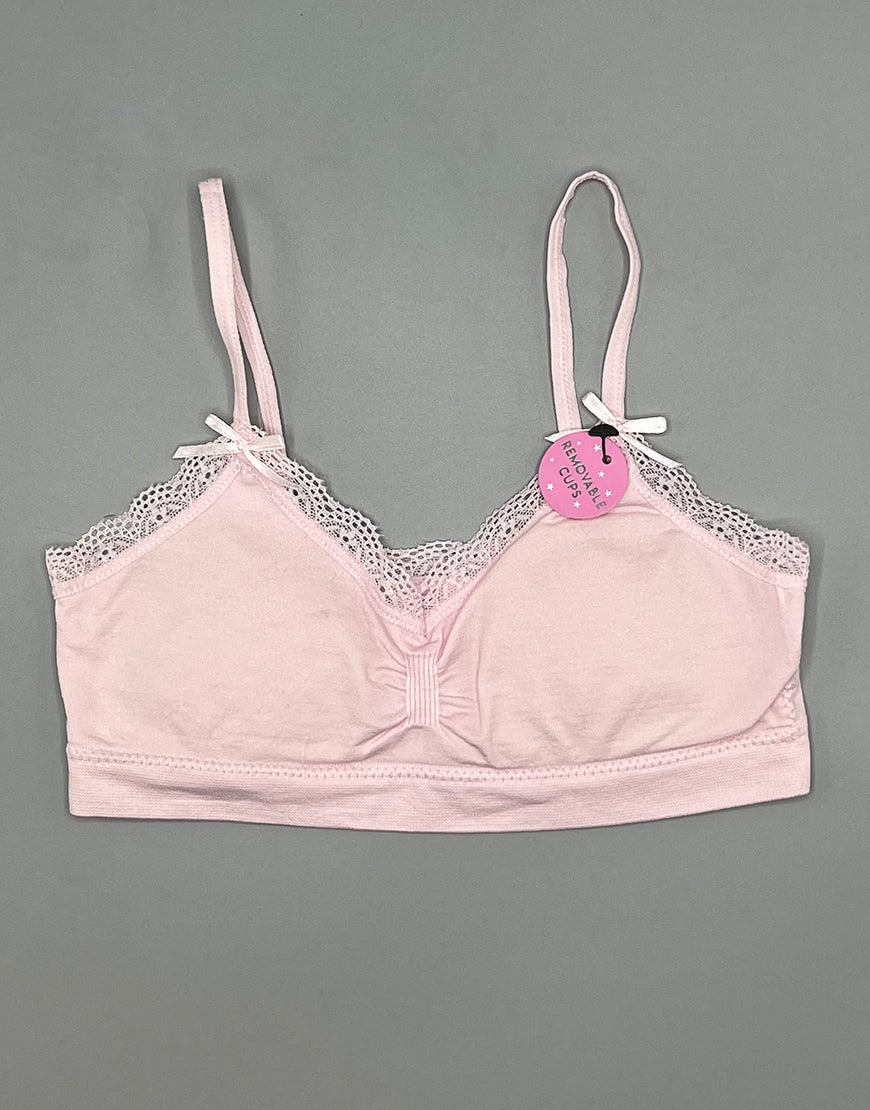 Teens Pack of 3 Training Bras with Removable Pads – Cradle Pink