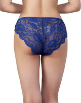 MESH MARVEL BIKINI BRIEF - BLUE DEEP