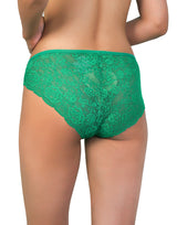 MESH MARVEL BIKINI BRIEFS - ABUNDANT GREEN