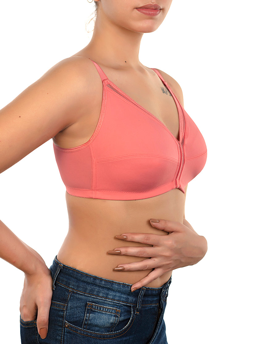 True Curve Wireless Minimizer Bra – Georgia Peach