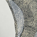 Mittel Taillen Laser-Cut Slip - Leopard