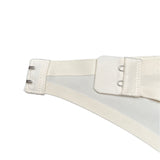 Low-waisted laser-cut briefs with side hooks - OFF-WHITE