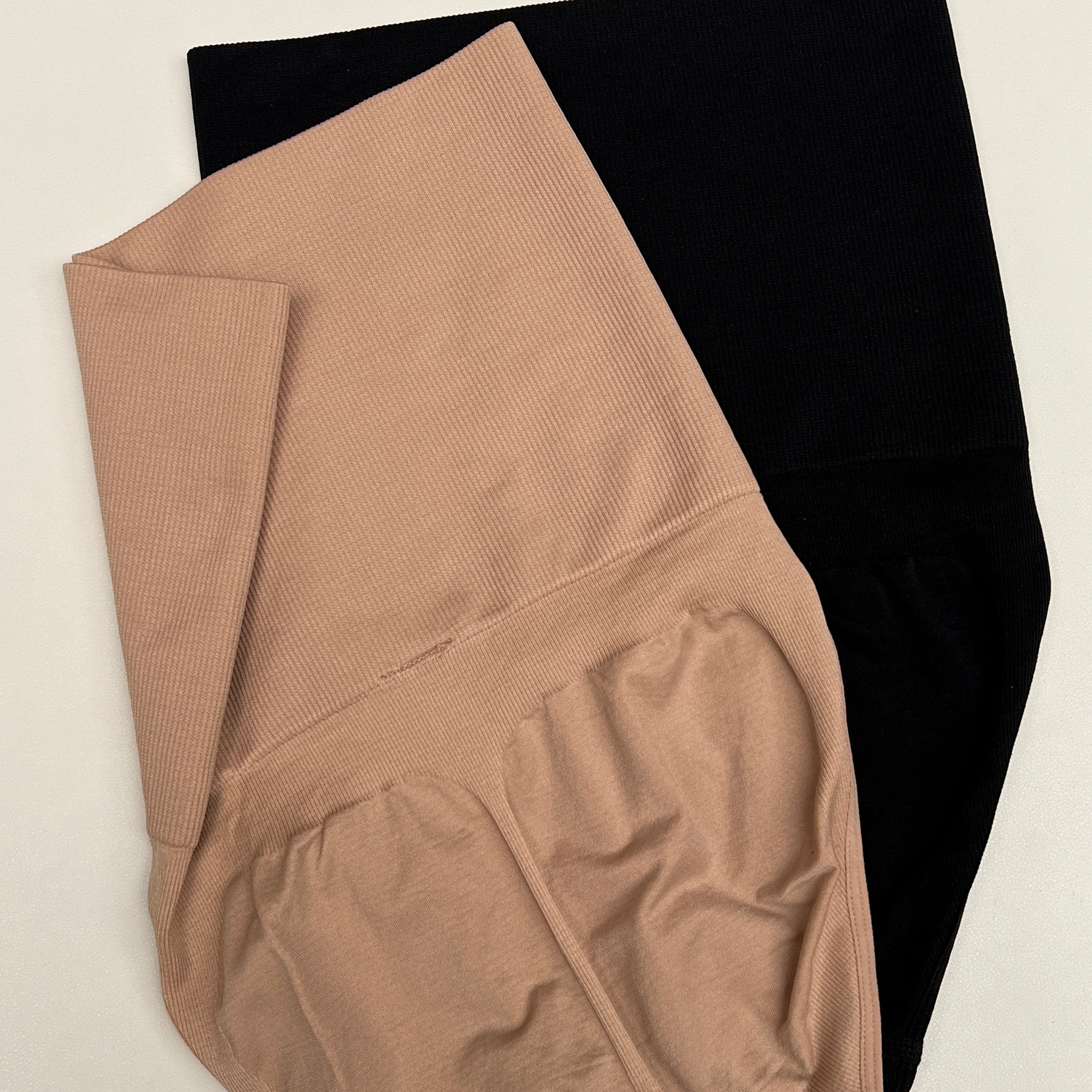 PACK OF 2 SEAMLESS HIGH-WAIST SHAPING BRIEFS