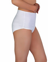 PACK MIT 3 LOSHA SUPER WEICHEN HOCHTAILLEN BAUMWOLL-SLIPS - ASSORTIERT