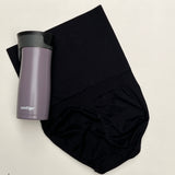 NAHTLOSE HOCHTAILLEN SHAPING-SLIP - JET SCHWARZ