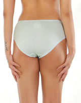 SUPER WEICHE BAUMWOLL-BIKINI-SLIPS - SPROUT GRÜN