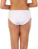 SUPER SOFT COTTON BIKINI BRIEFS - WHITE
