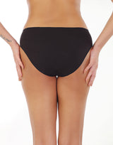 Losha super weiche Baumwoll-Bikini-Slips - SCHWARZ