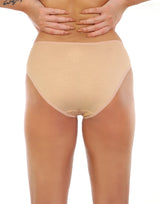 Losha super soft cotton bikini briefs - ROASTED ALMOND
