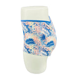 SUPER SOFT BOYSHORTS COTTON BRIEFS - LEAF PATTERN
