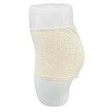 SUPER WEICHE BOYSHORTS BAUMWOLL-SLIP - GOLDENE PUNKTE (OFF-WEISS)