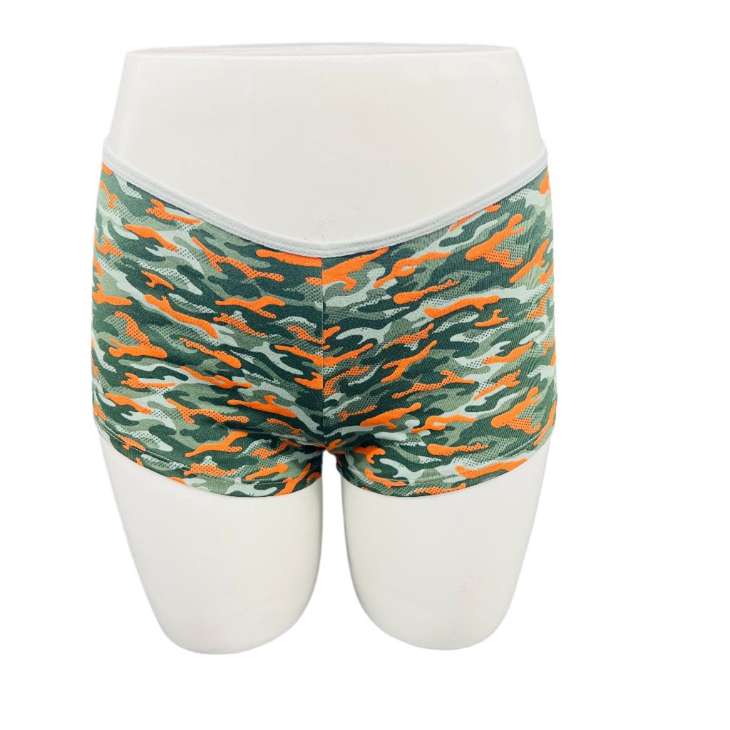 SUPER SOFT BOYSHORTS COTTON PANTIES - GREEN ARMY