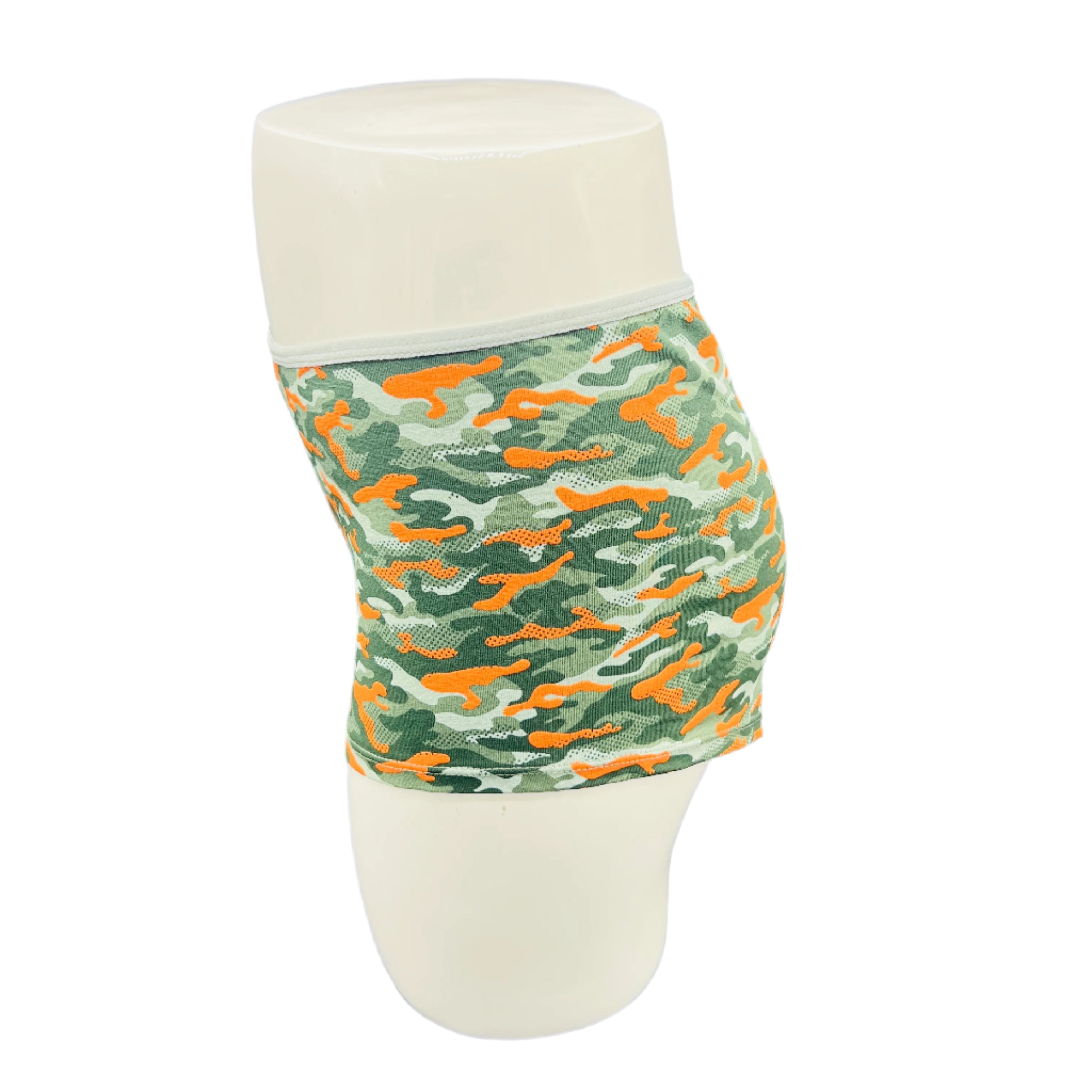 SUPER SOFT BOYSHORTS COTTON PANTIES - GREEN ARMY