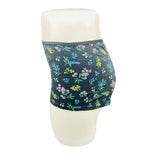 SUPER WEICHE BOYSHORTS BAUMWOLL-SLIP - BLUMENMUSTER