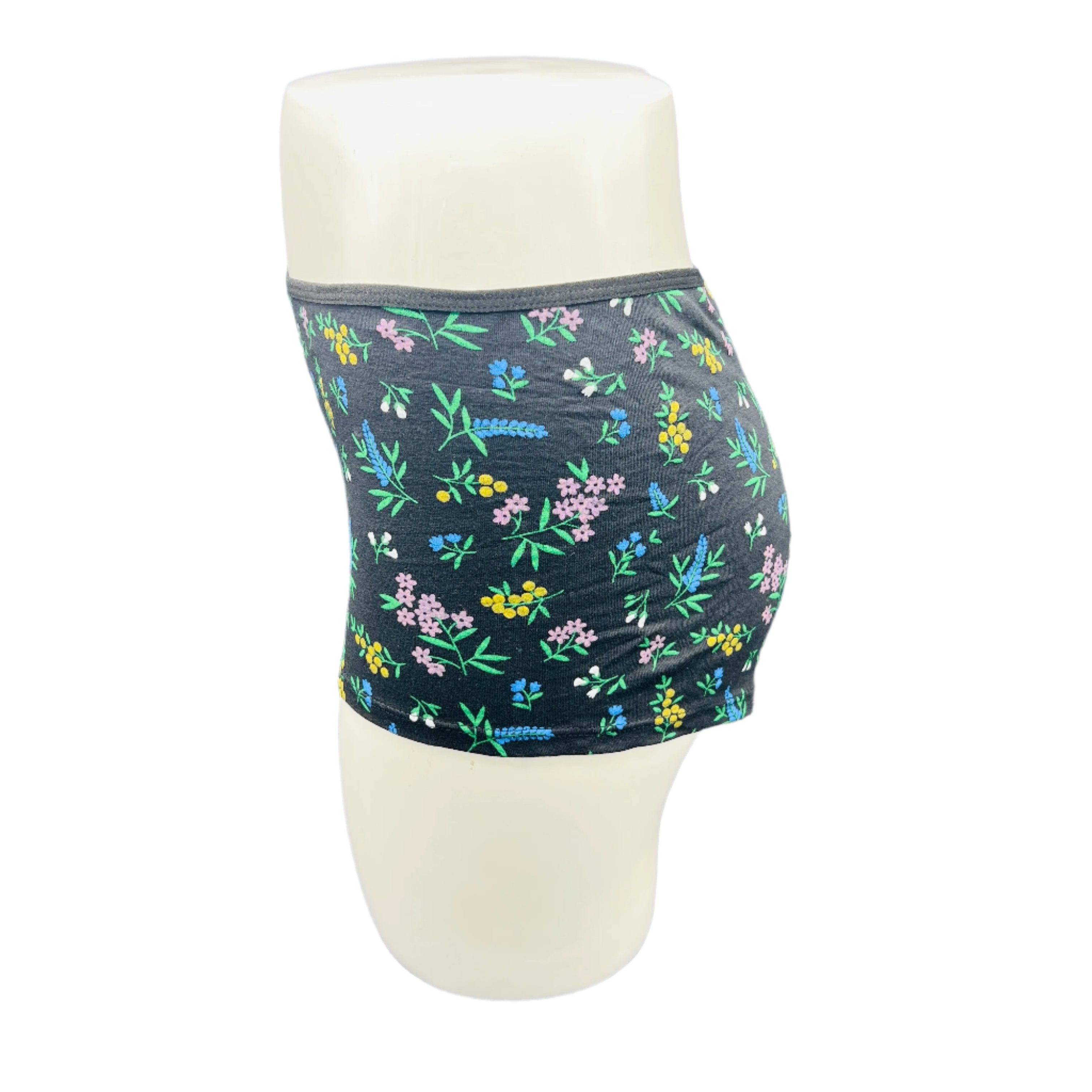 SUPER SOFT BOYSHORTS COTTON PANTIES - FLORAL PATTERN
