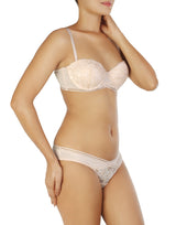 Elegantes Spitzen-Push-up-BH-Set, Cup Level 2 – Delicacy