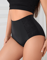 Losha Hohe Taillenform bietet vollständige Bedeckung und Unterstützung für Bauch und Hüften - Schwarz