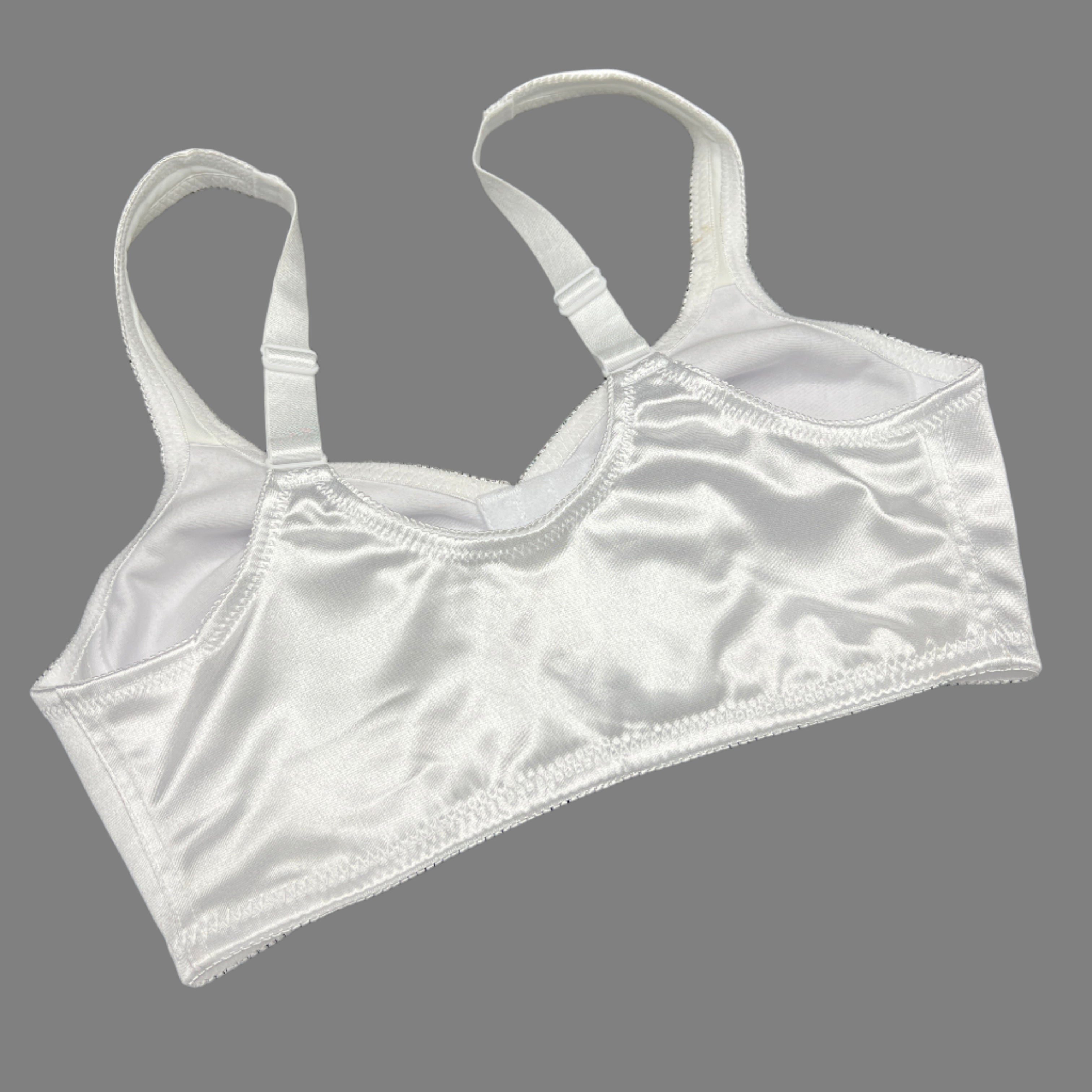 Losha Front-Opening Minimizer Bra – White