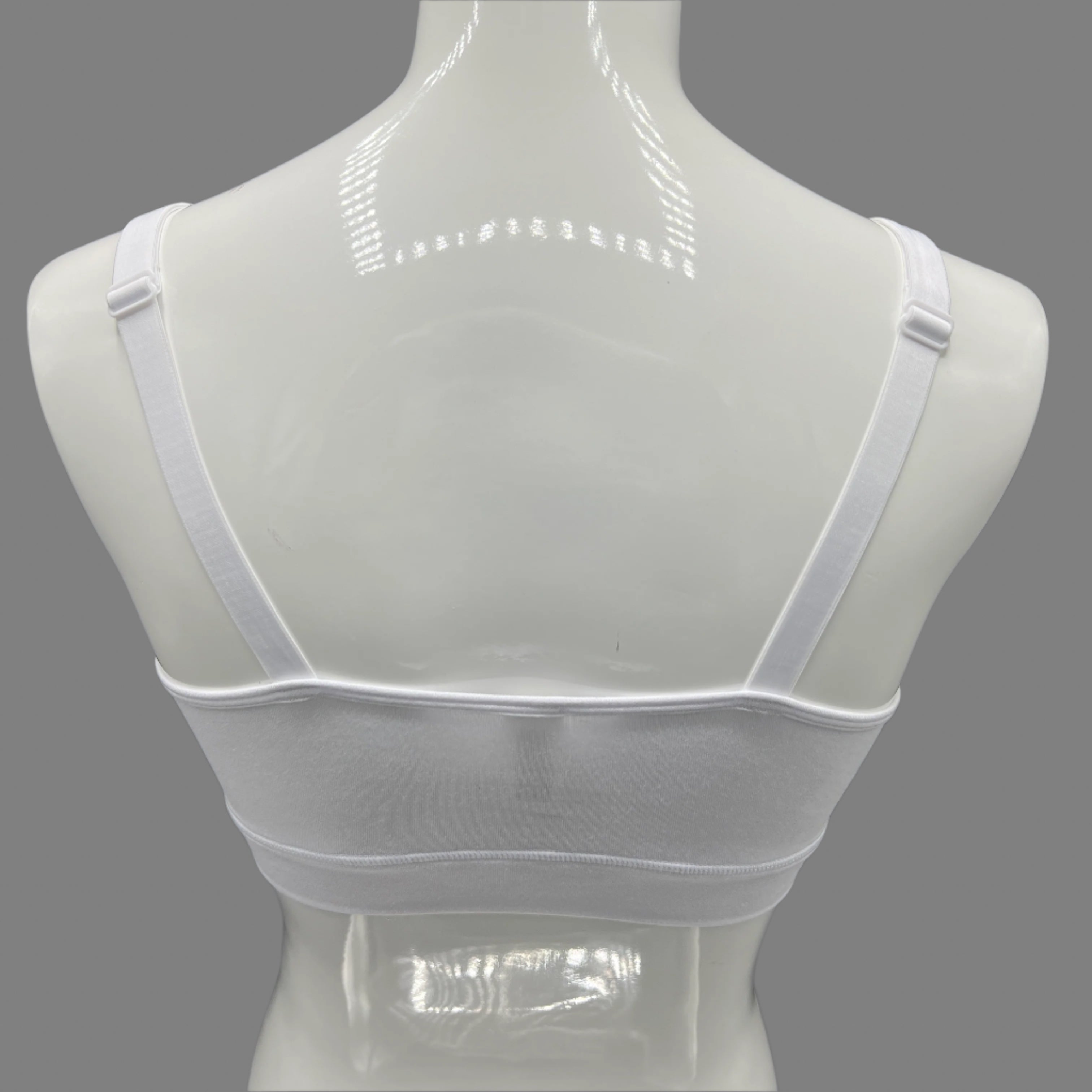 Losha Double Layer Nursing Bra with Side Support – White