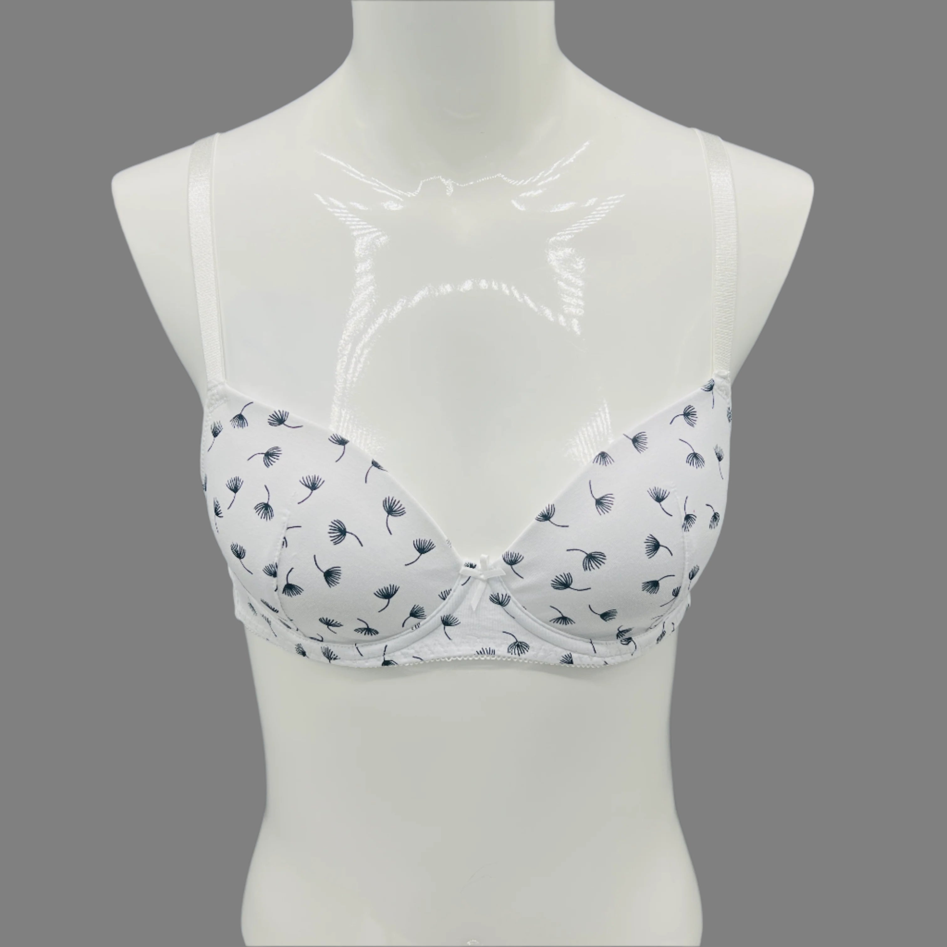 Losha Lightly Padded Cotton Underwire T-Shirt Bra – Tree (Green)