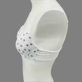 Losha Leicht gepolsterter Bügel-T-Shirt-BH aus Baumwolle – Tree (Grünton)