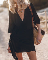 Solara Tie-Wrap Dress