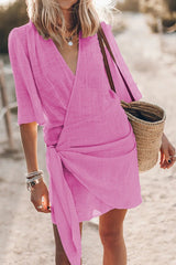 Solara Tie-Wrap Dress
