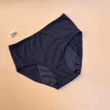 PACK OF 2 LOSHA SUPER SOFT COTTON HIGH-WAIST PERIOD BRIEFS - ASSORTED