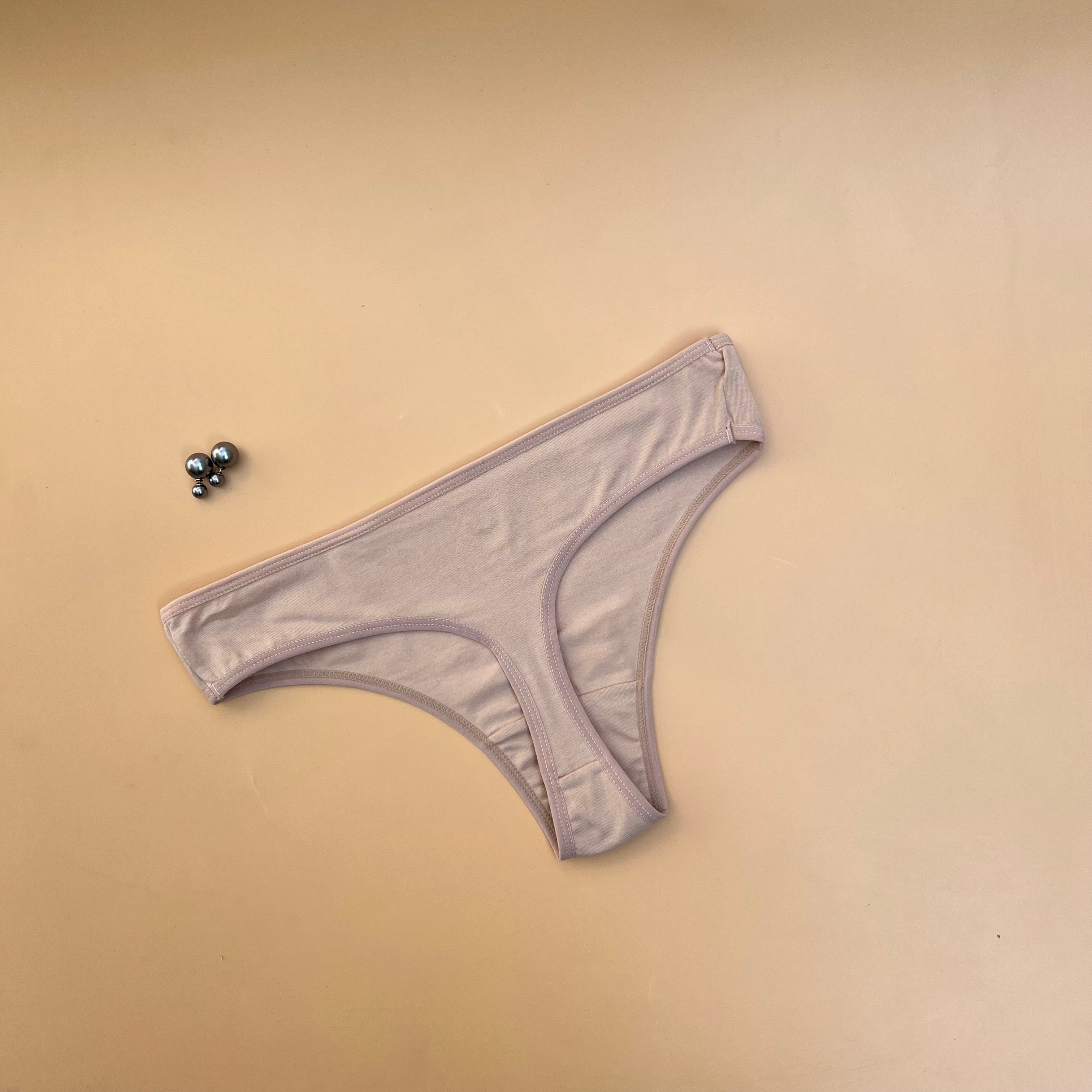 PACK OF 3 SUPER SOFT COTTON THONGS - ASSORTED