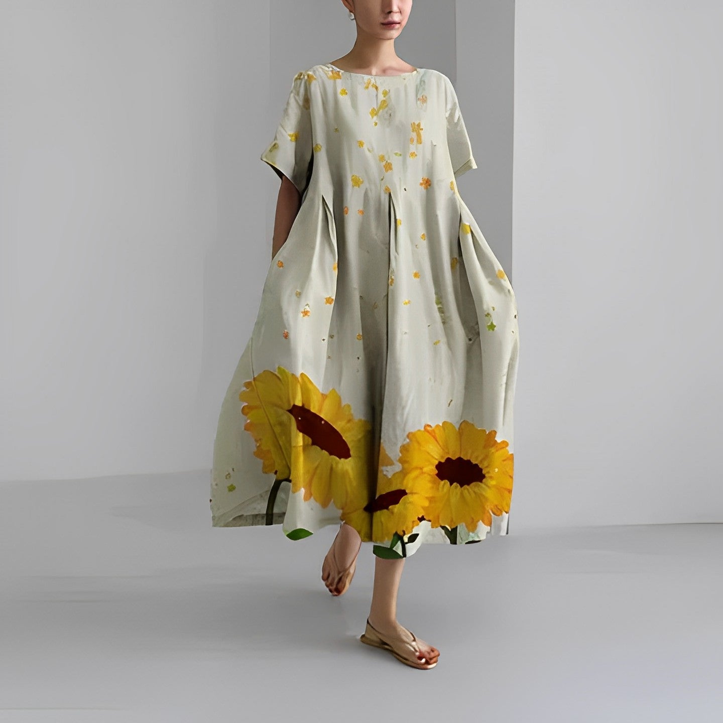 Ceryn™ | Graceful floral dress