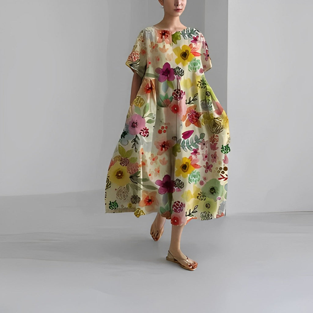 Ceryn™ | Graceful floral dress