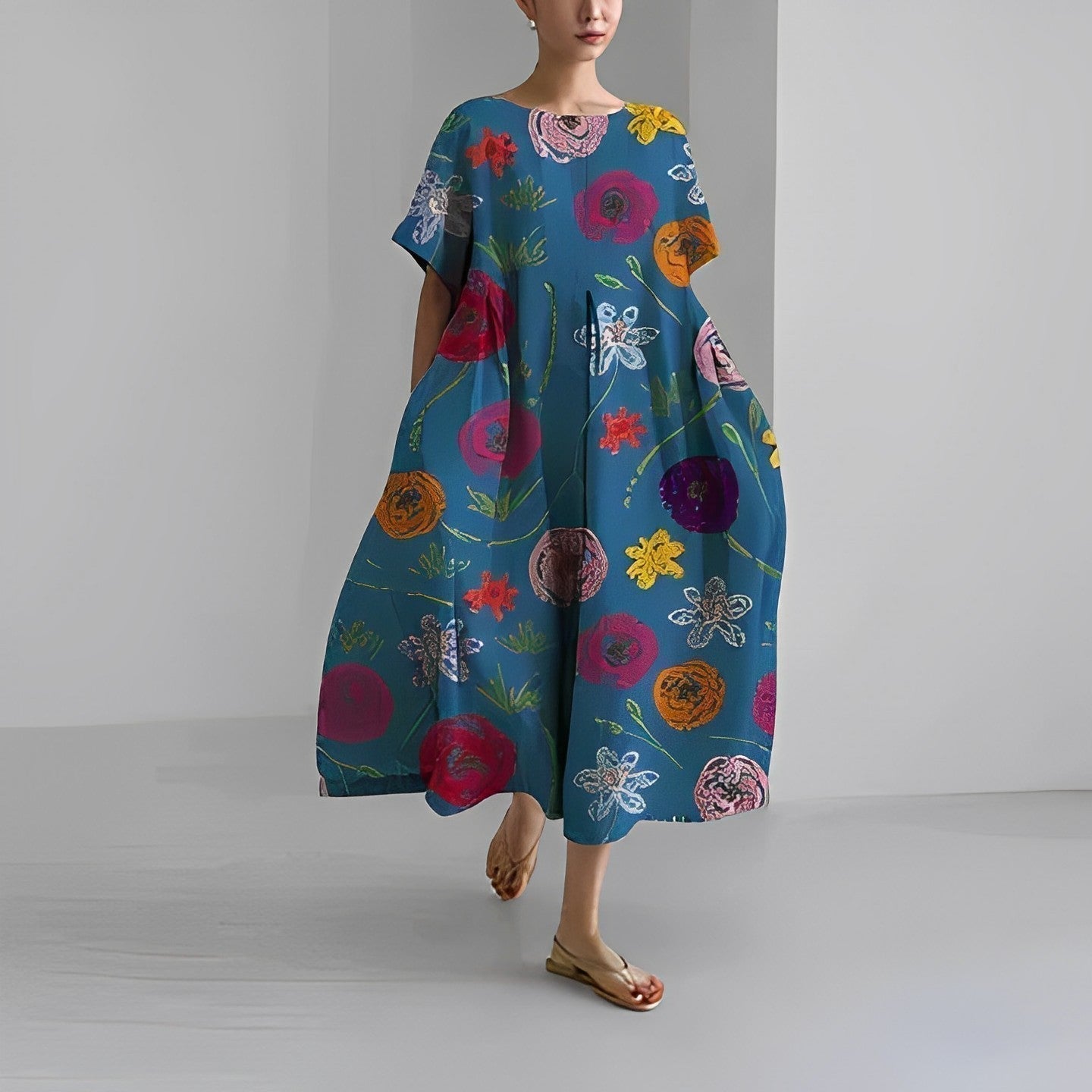 Ceryn™ | Graceful floral dress
