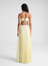 Sienna™ | Pleated Sunrise Evening Gown
