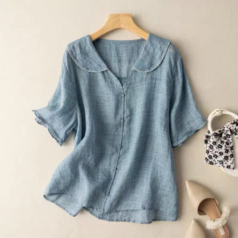 Nivara™ | Casual linen blouse