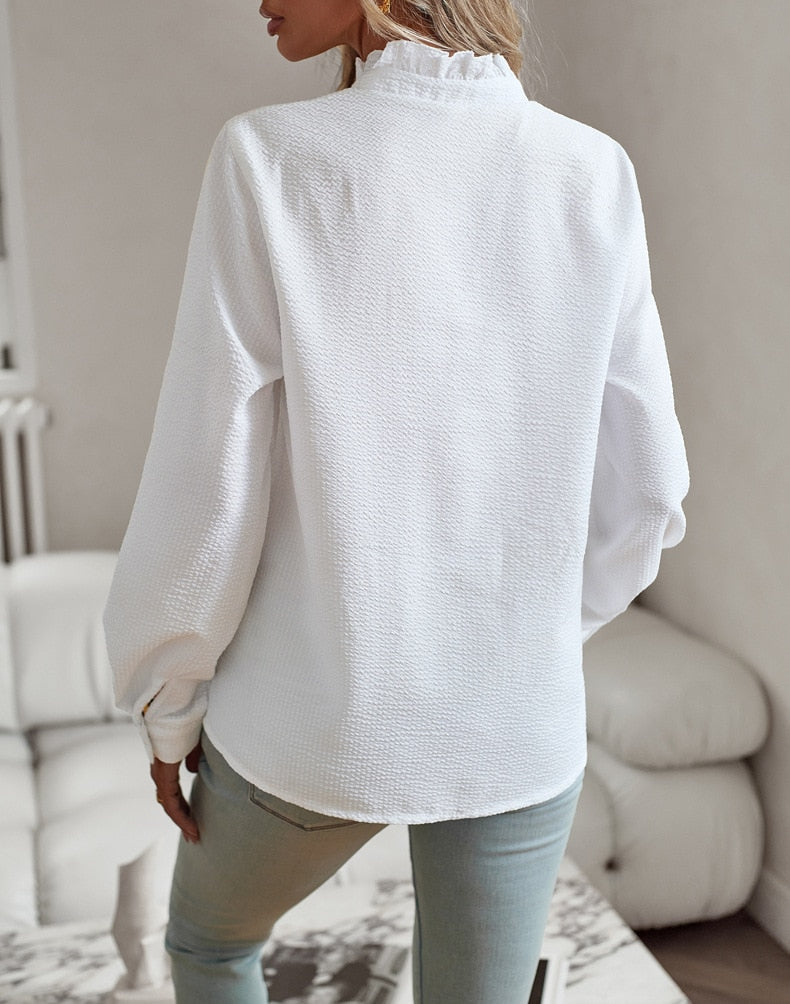 Avoria™ | Graceful Classic Blouse
