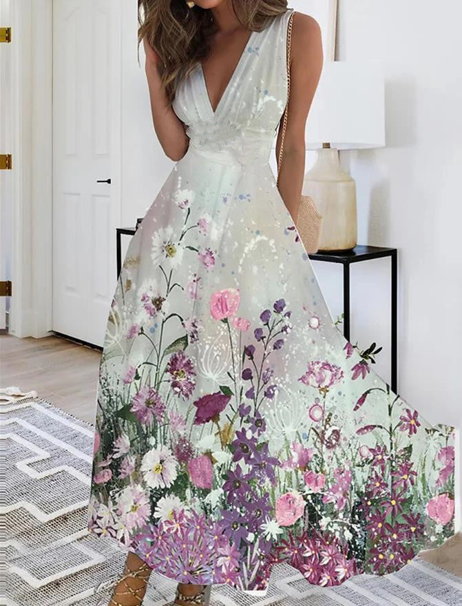 Luna™ | Elegant sleeveless women's dress