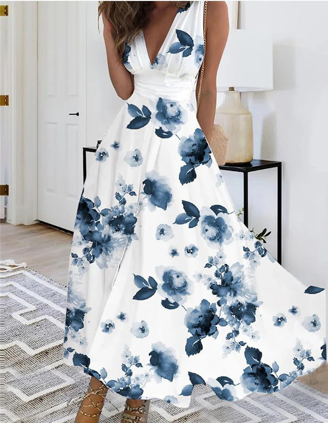 Luna™ | Elegant sleeveless women's dress