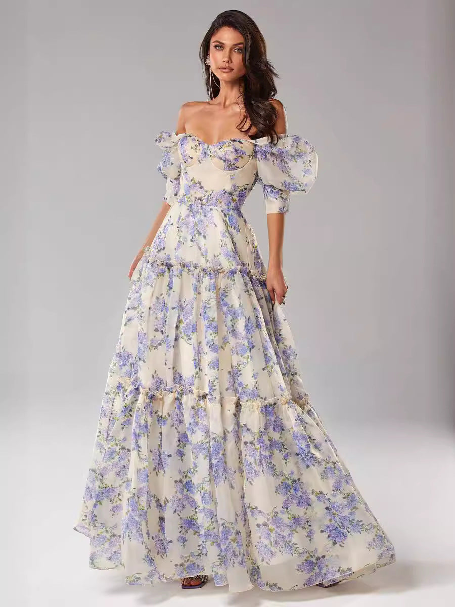 Natalia™ | Radiant Floral Dress