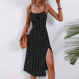 Jasmine™ | Chic Polka Midi