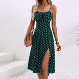 Jasmine™ | Chic Polka Midi